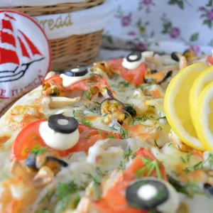 Пицца с морепродуктами