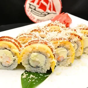 Сырный ролл с креветкой
